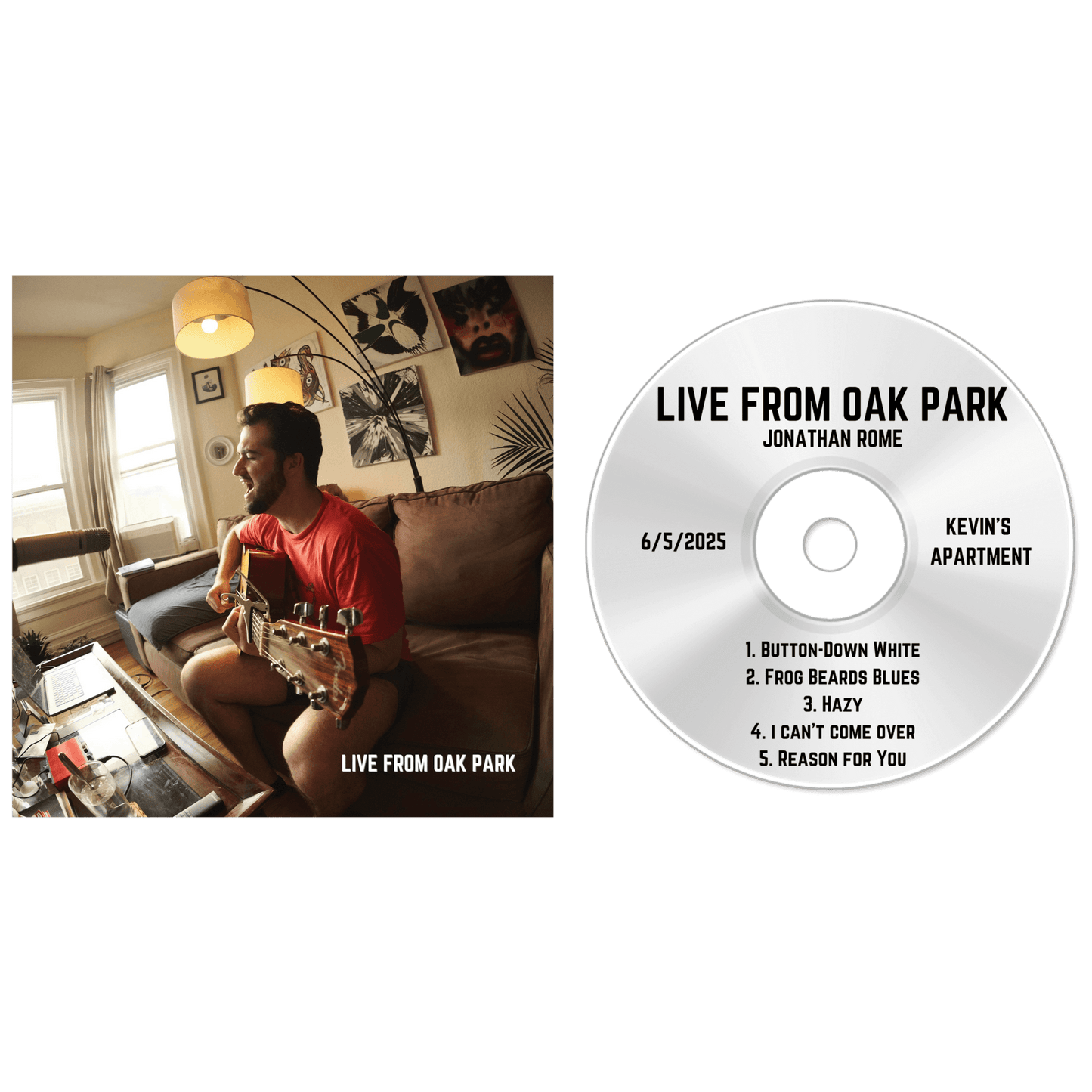"LIVE from Oak Park" CD